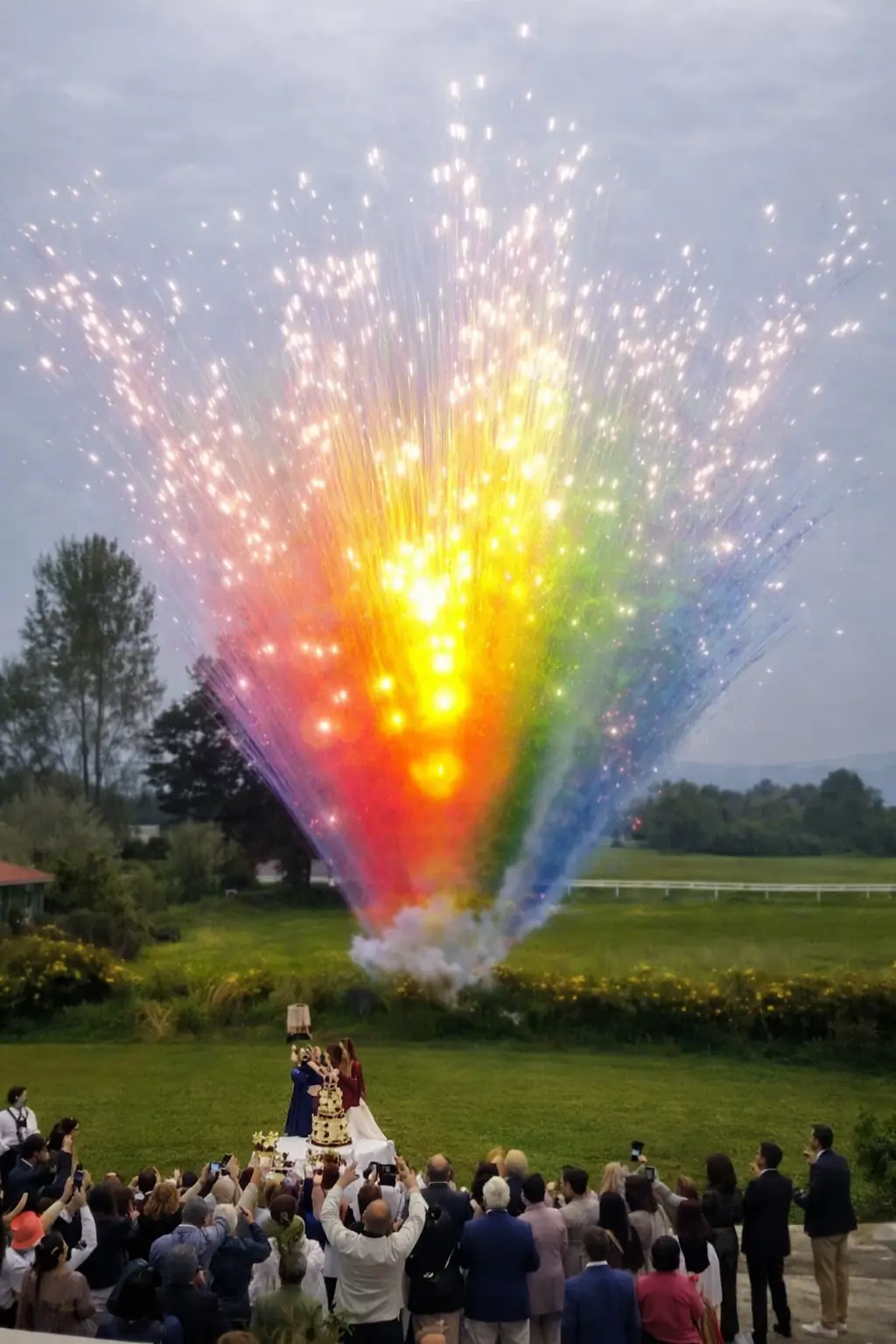 Wedding Fireworks